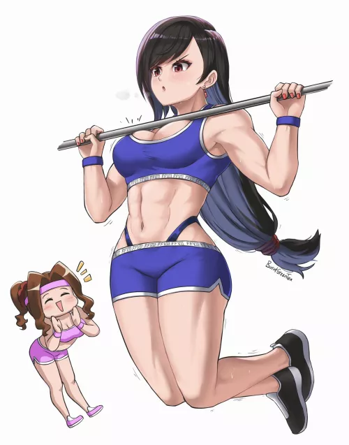 Tifa Pull-Ups (BurntGreenTea) [Final Fantasy 7]