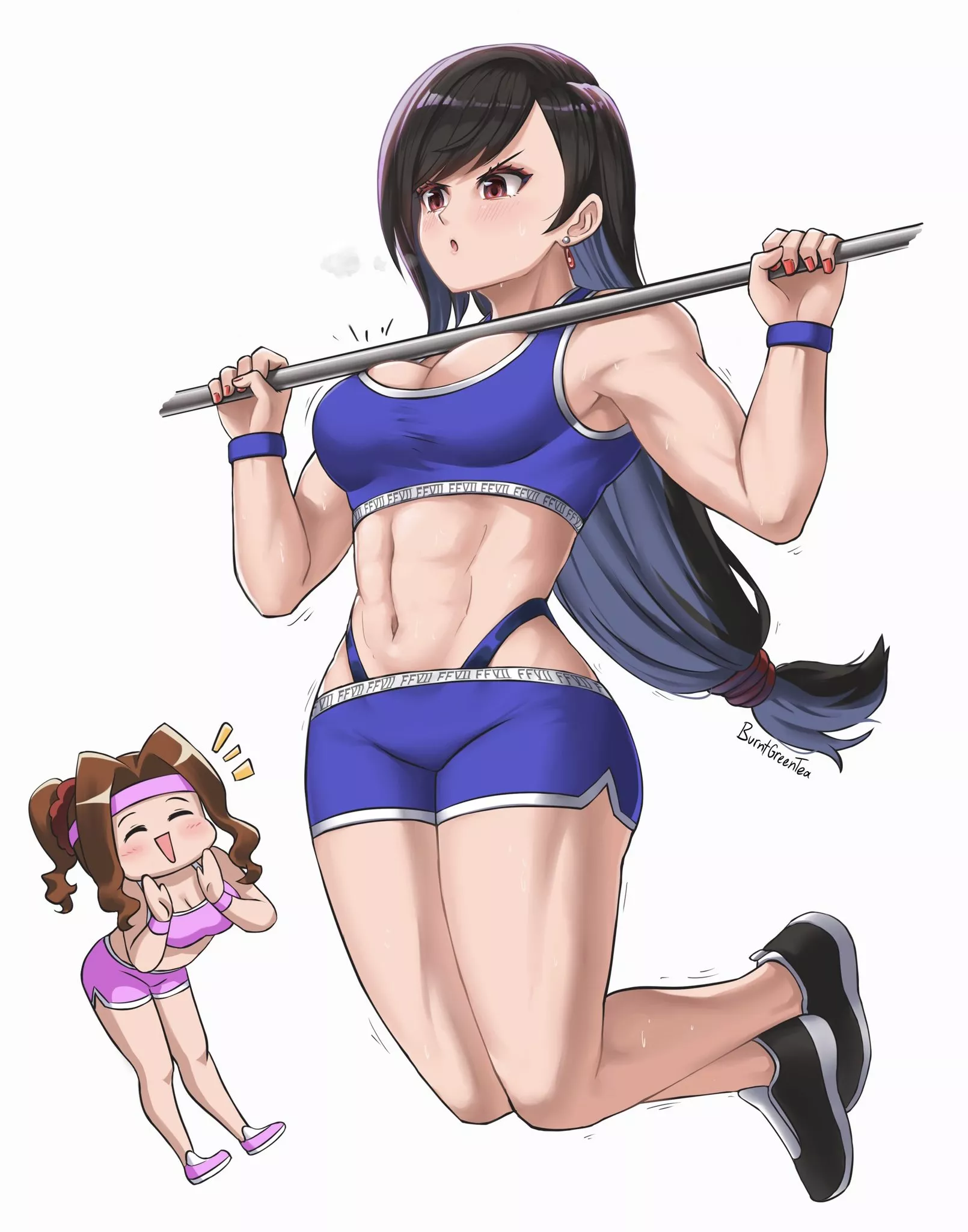 Tifa Pull-Ups (BurntGreenTea) [Final Fantasy 7]