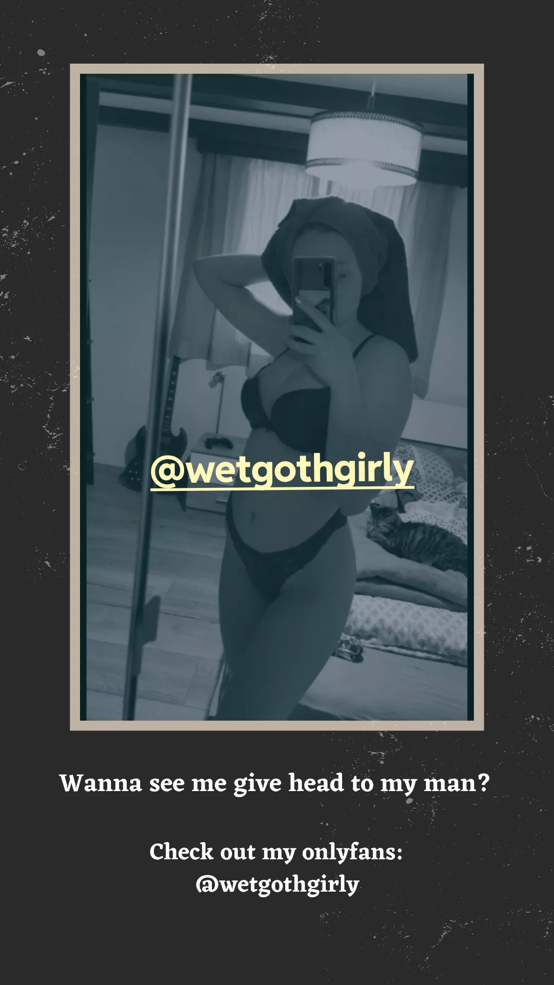 Wanna see me giving head to my man?