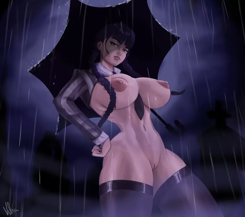 Wednesday Addams(VilnaDraws)[The Addams Family]