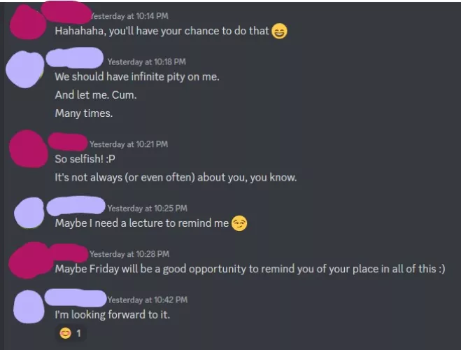 When Ms. Cake needs to remind you of your place in this dynamic 👀😍