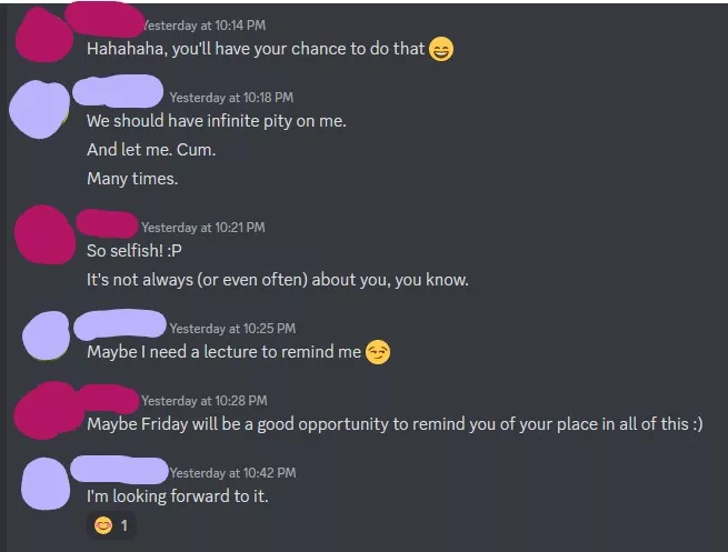 When Ms. Cake needs to remind you of your place in this dynamic 👀😍