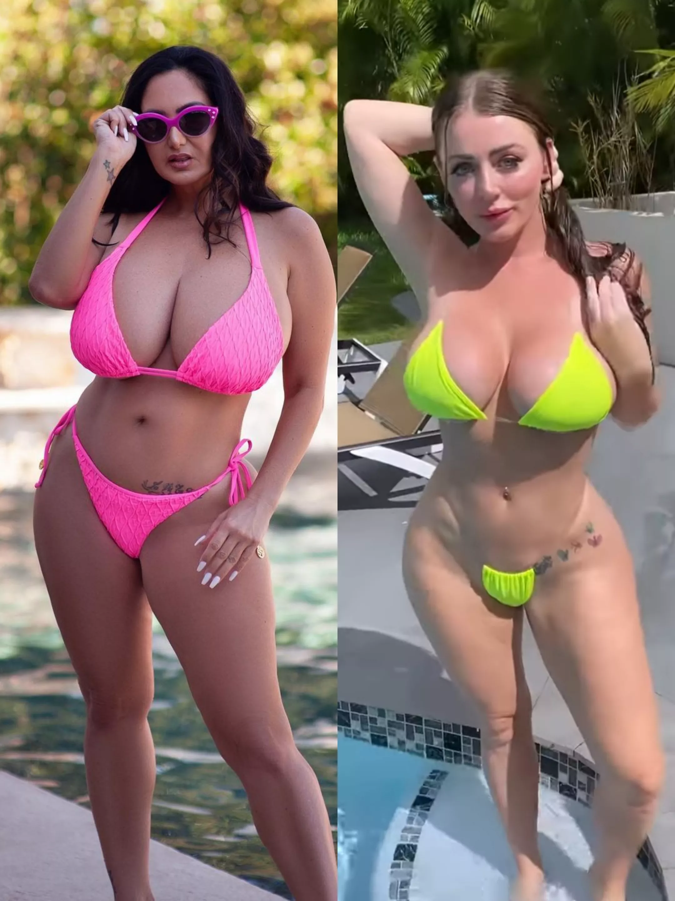 Which bikini Girl you choose for a holiday in your personal yacht