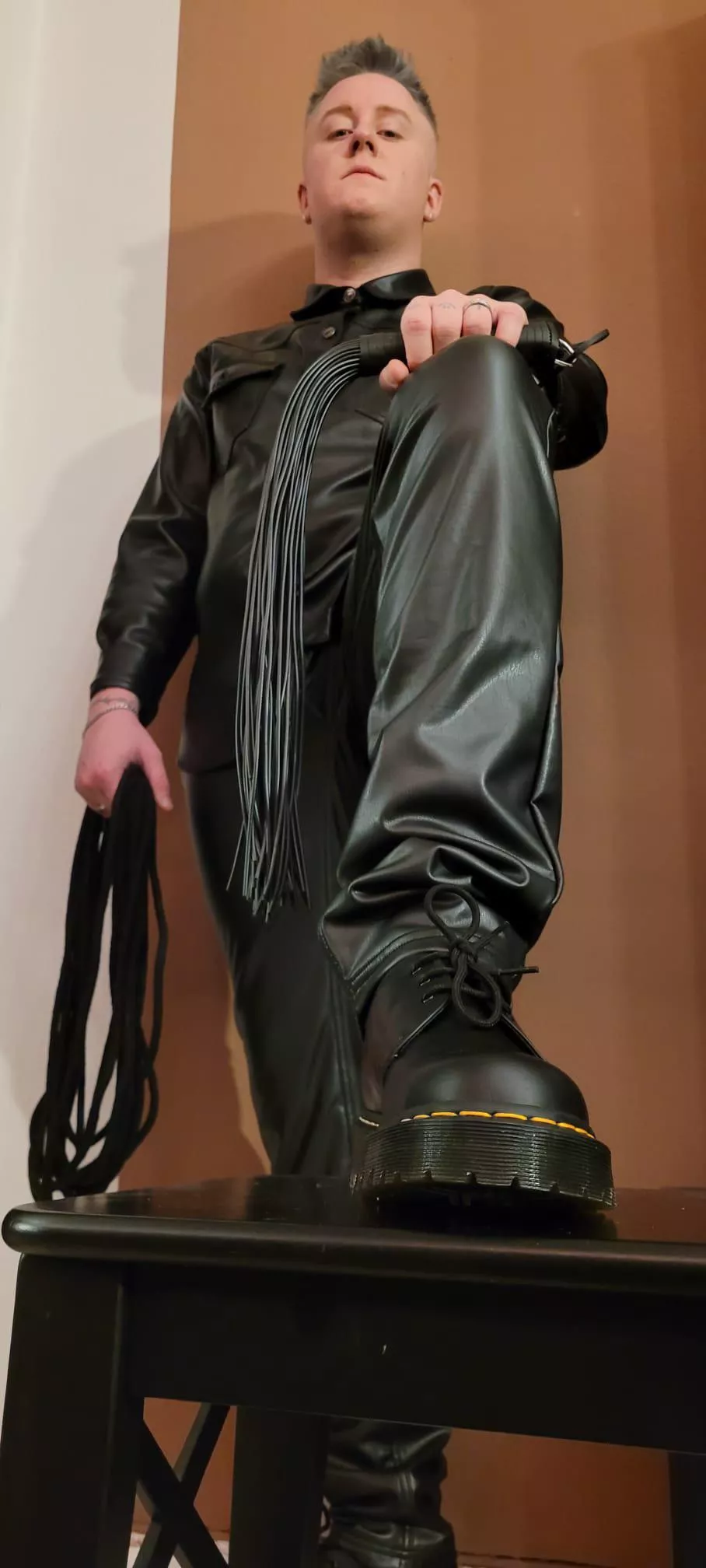 Who wants to get whipped or wants to whip me?