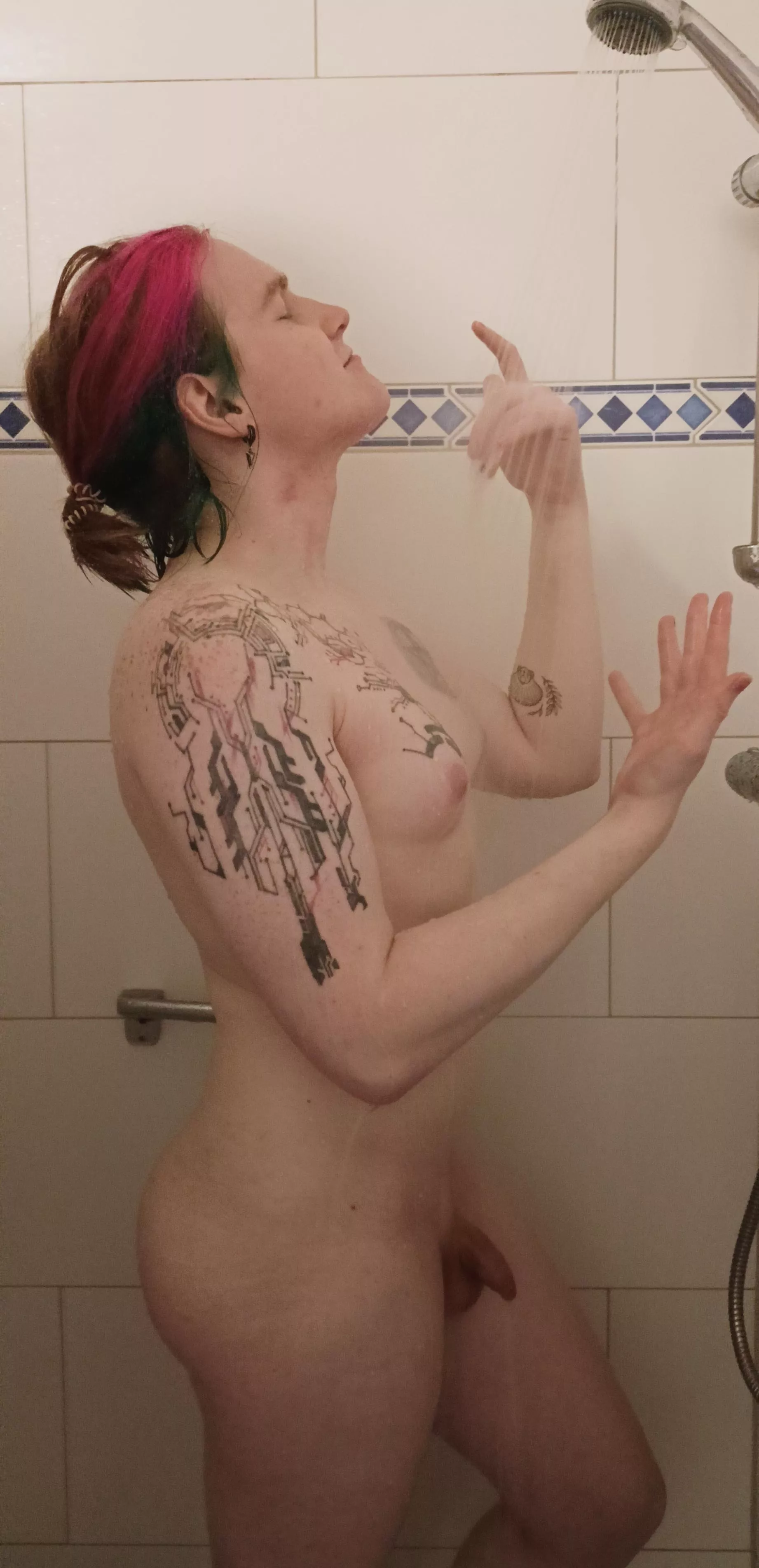 Who wants to join me in the shower?