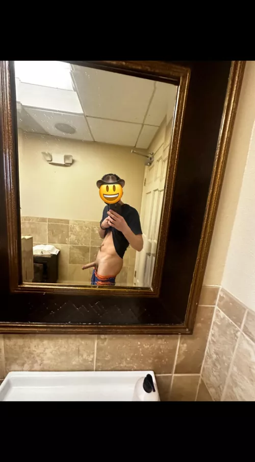 Would you suck it for a bit before I go back to work ? I wonder what my co workers would think