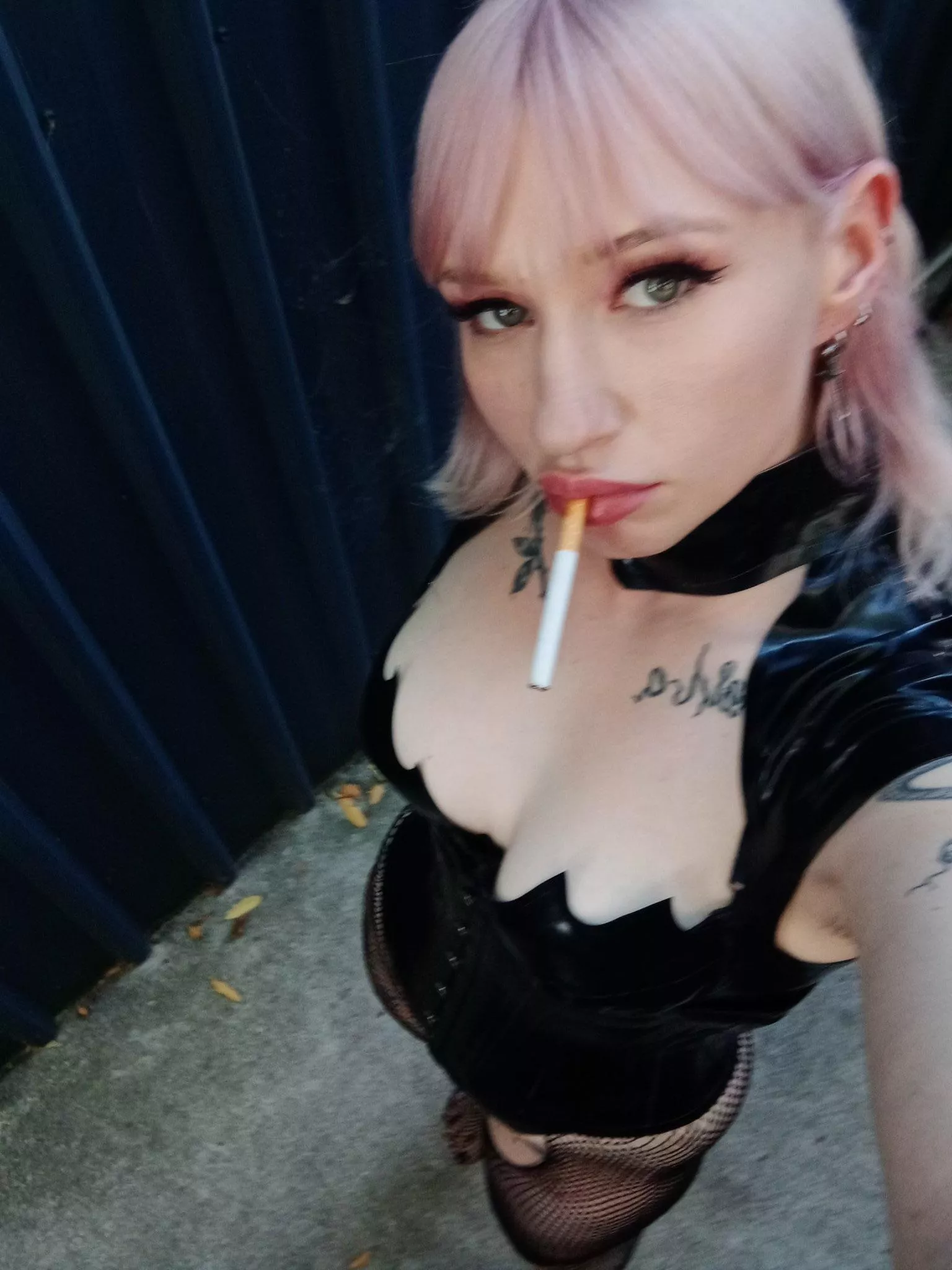 You cum all over my tits whilst I finish my cigarette 🫦🚬
