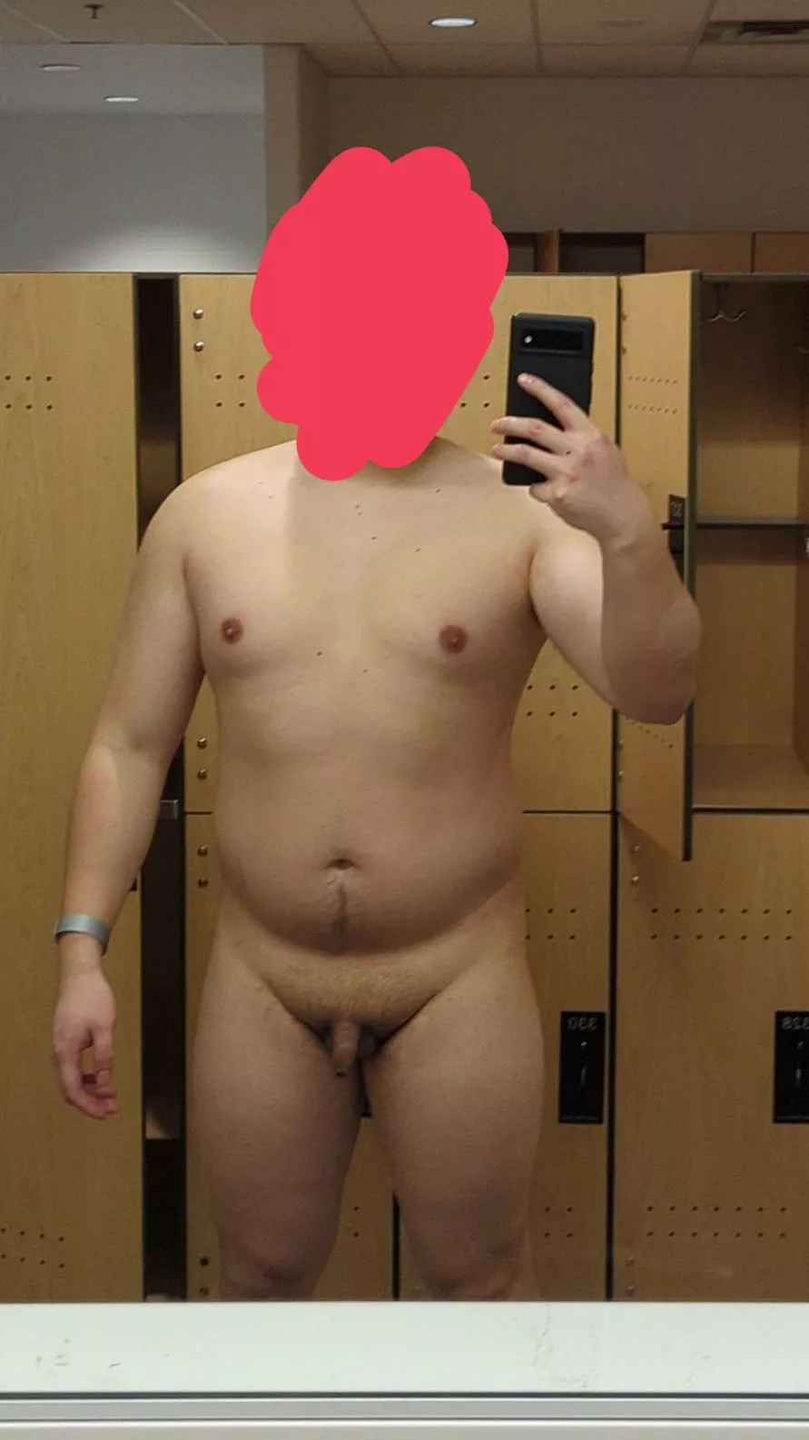 25M 5'8 205lbs - Locker room selfie after a workout