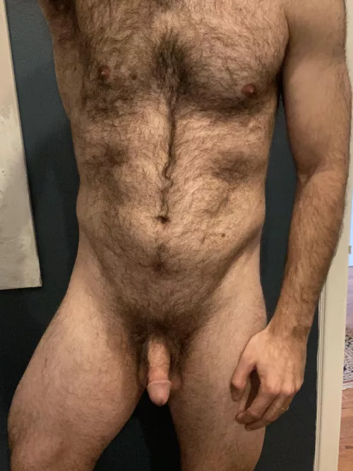 34 hairy straight (mostly) dad here