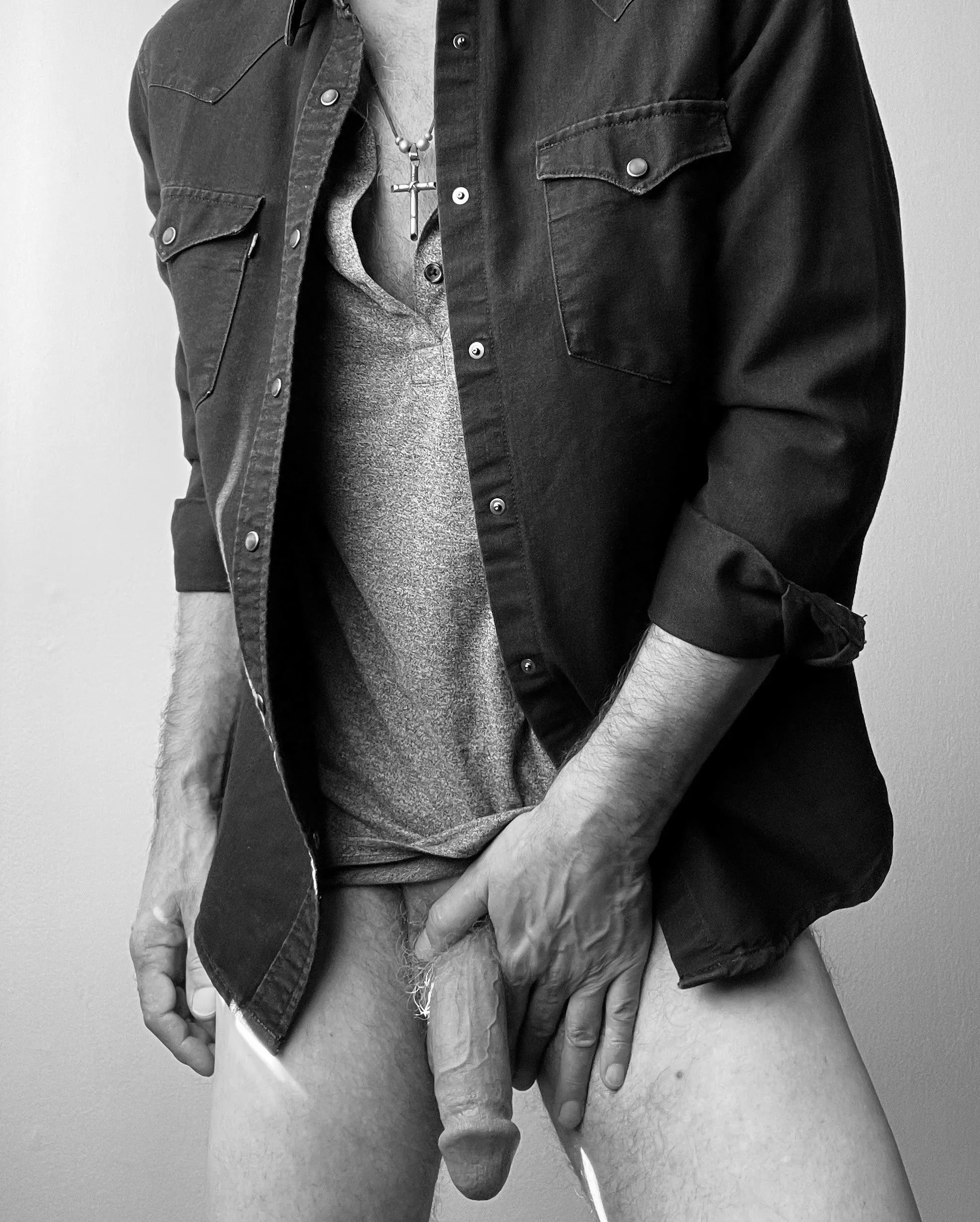 [55] Almost dressed for work until you decided to take my…shift…