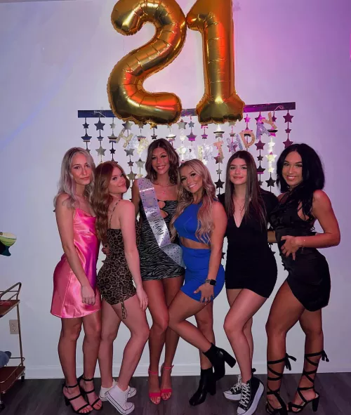 6 gorgeous girls. Hard choice