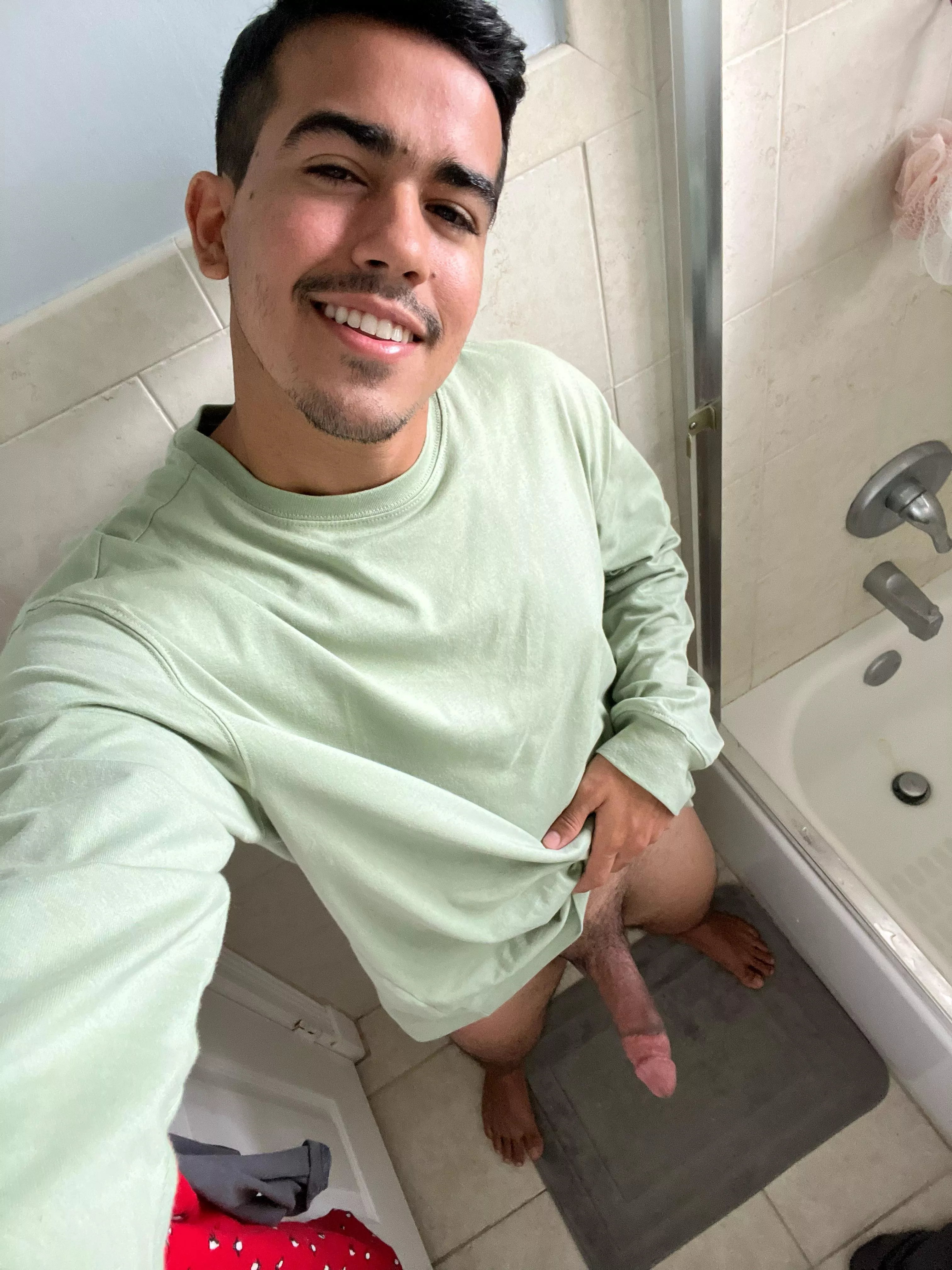 About to take a shower, wanna join?