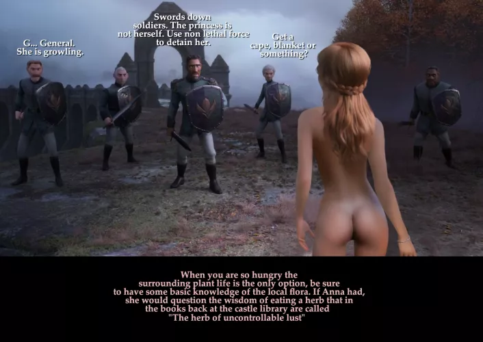 Anna vs Arendelle soldiers. (OC)