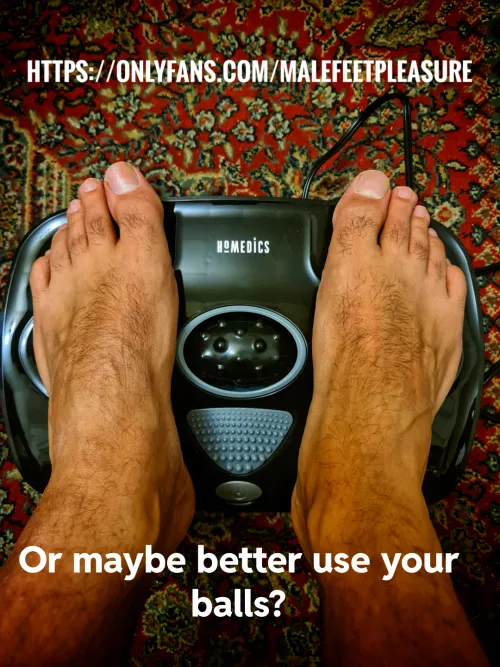 Balls might be more squishy under them.