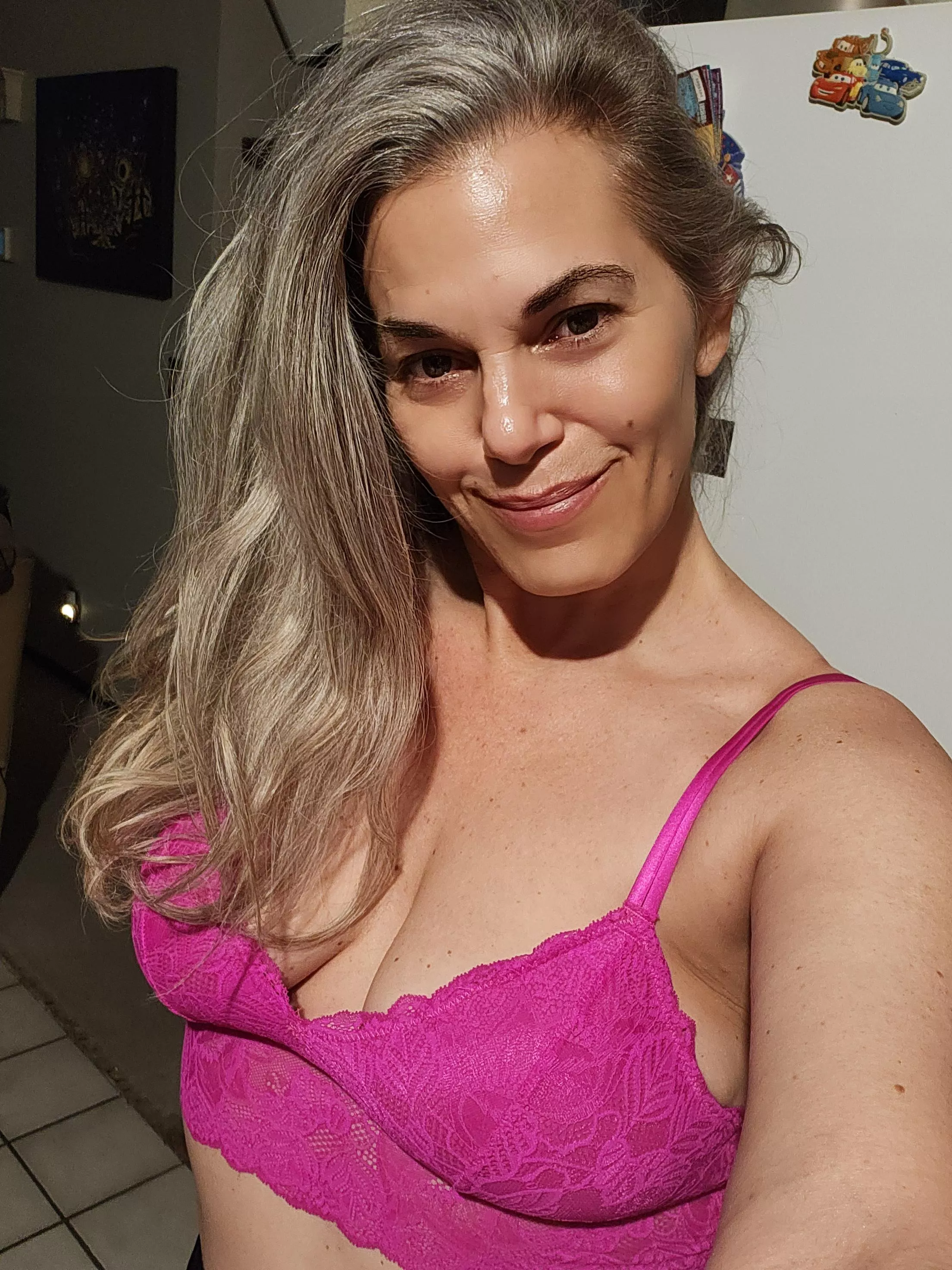 Bed hair. Don't care 😘