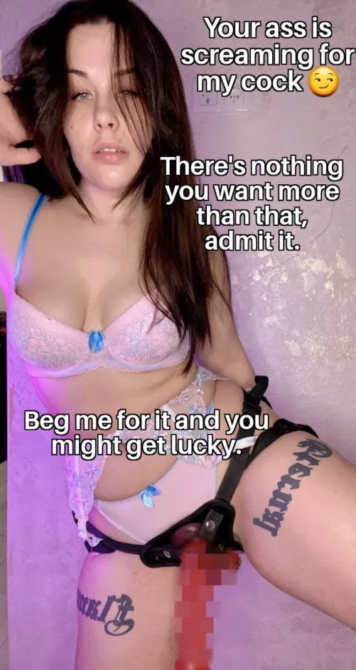 Beg me for my cock 🤣