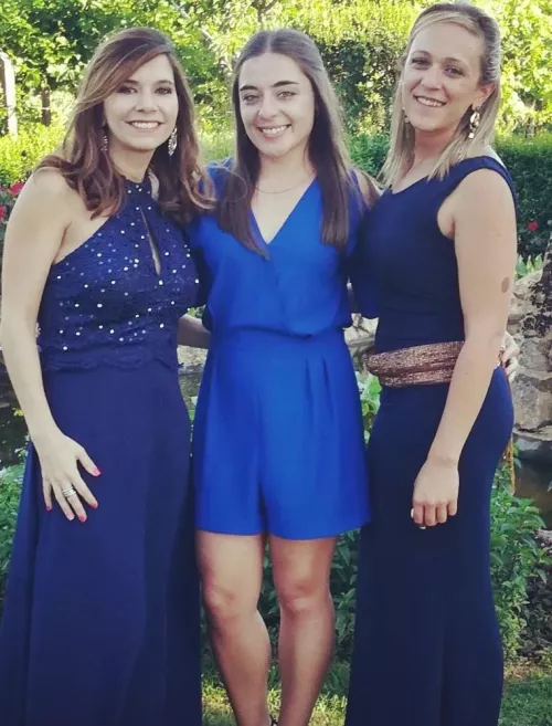 Bffs at the wedding (2, 1, 3 for me)