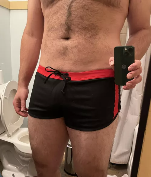 Can’t decide if my new running shorts are too short or juuust right