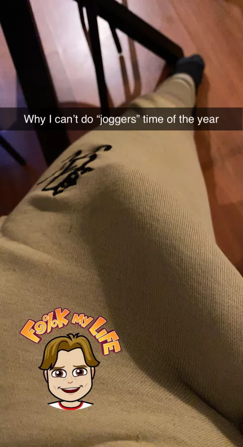 Can’t do jogger time of the year