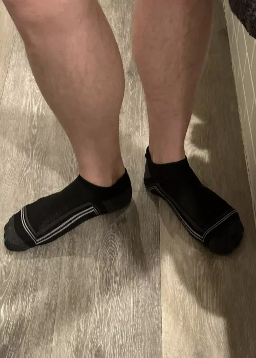 Cold morning. Time for some socks.