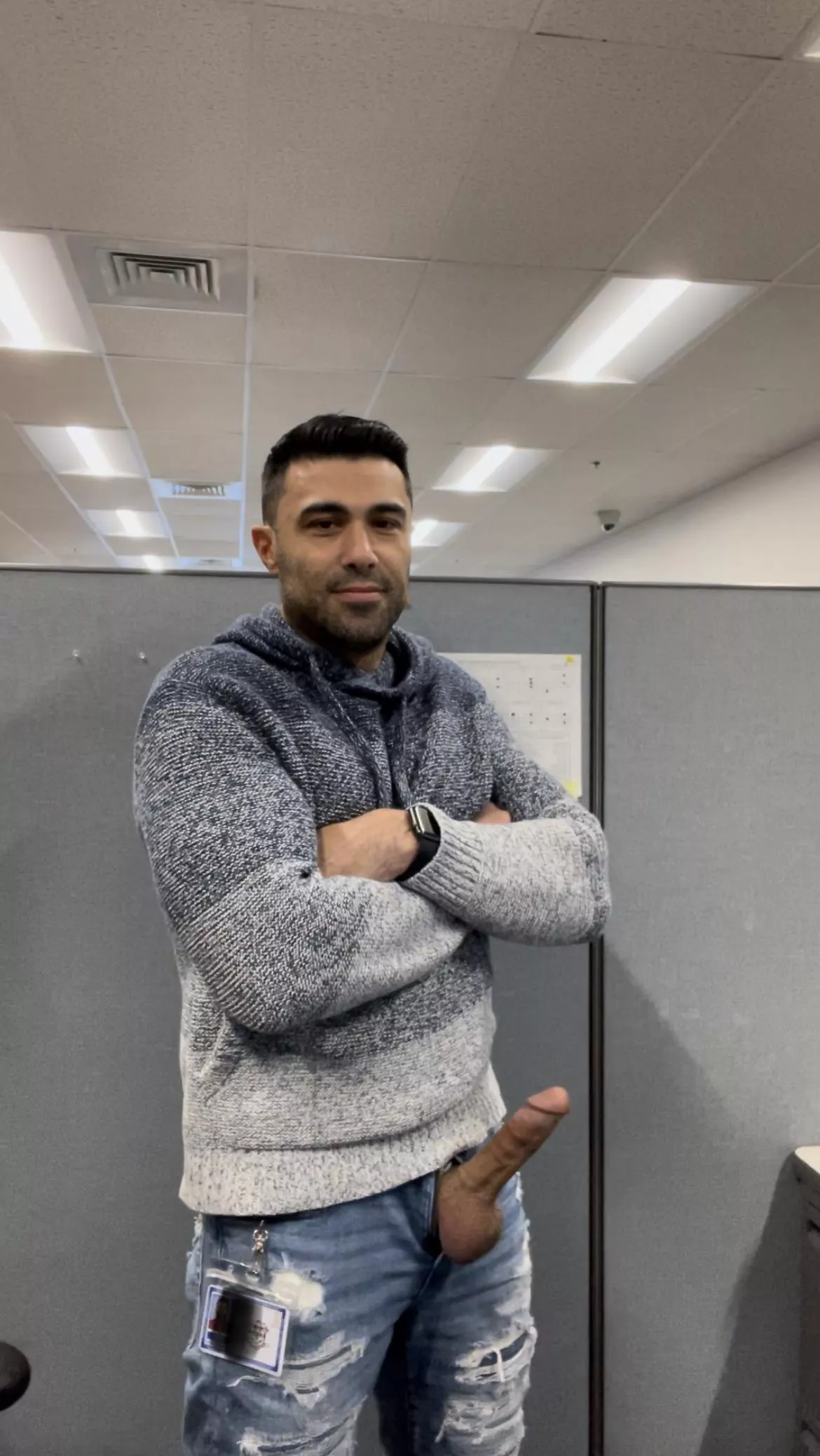 Come to my desk for your performance review.