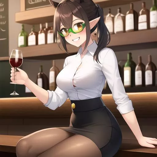 Cute Elf Girl at the Bar Calls You Over (Jestspread22)