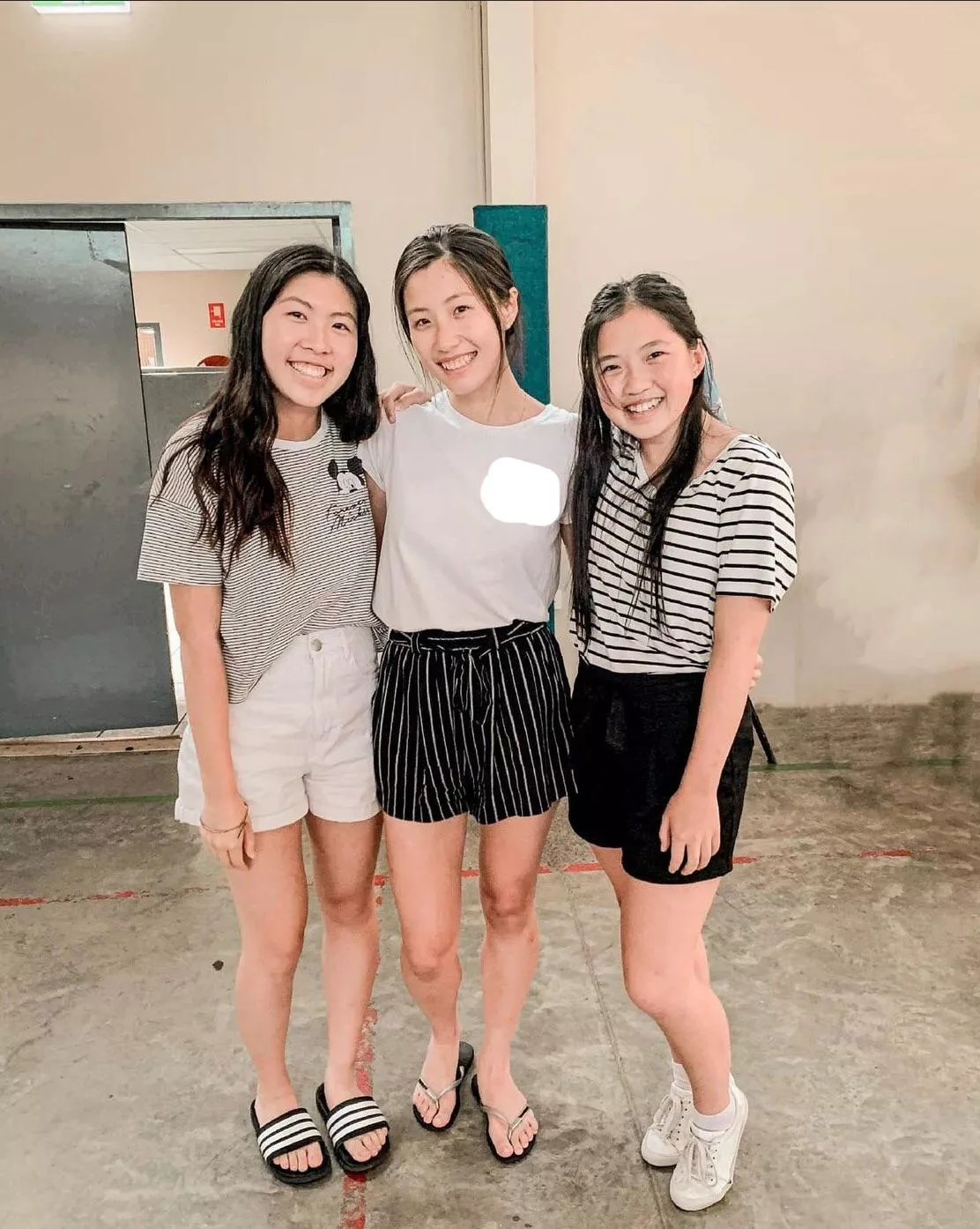 delicate trio of girls