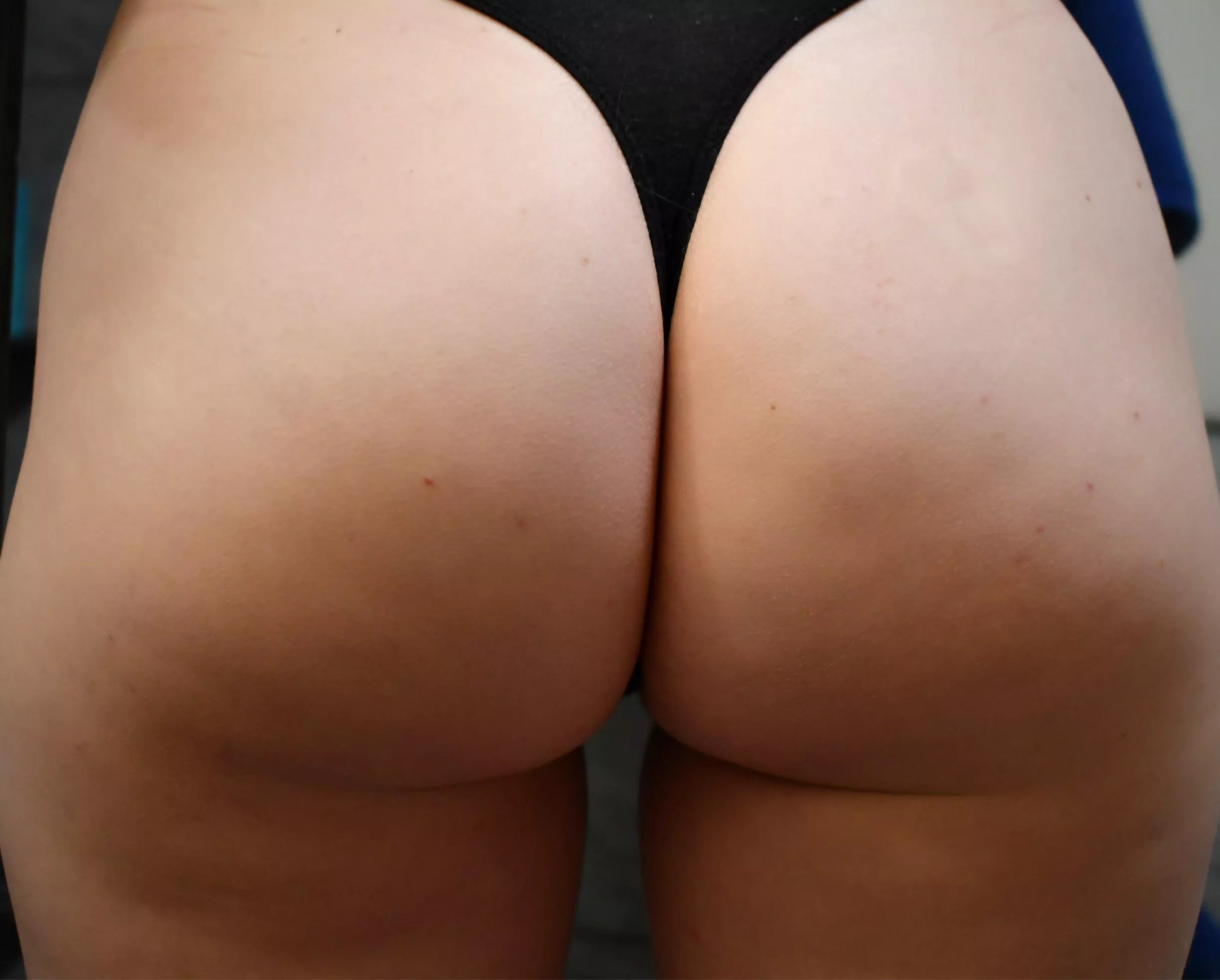 Do you like my black thong? (OC)