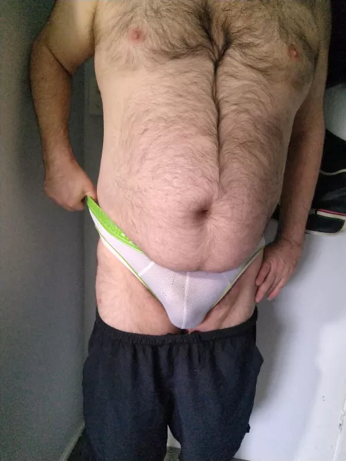 Do you like my furry chest?