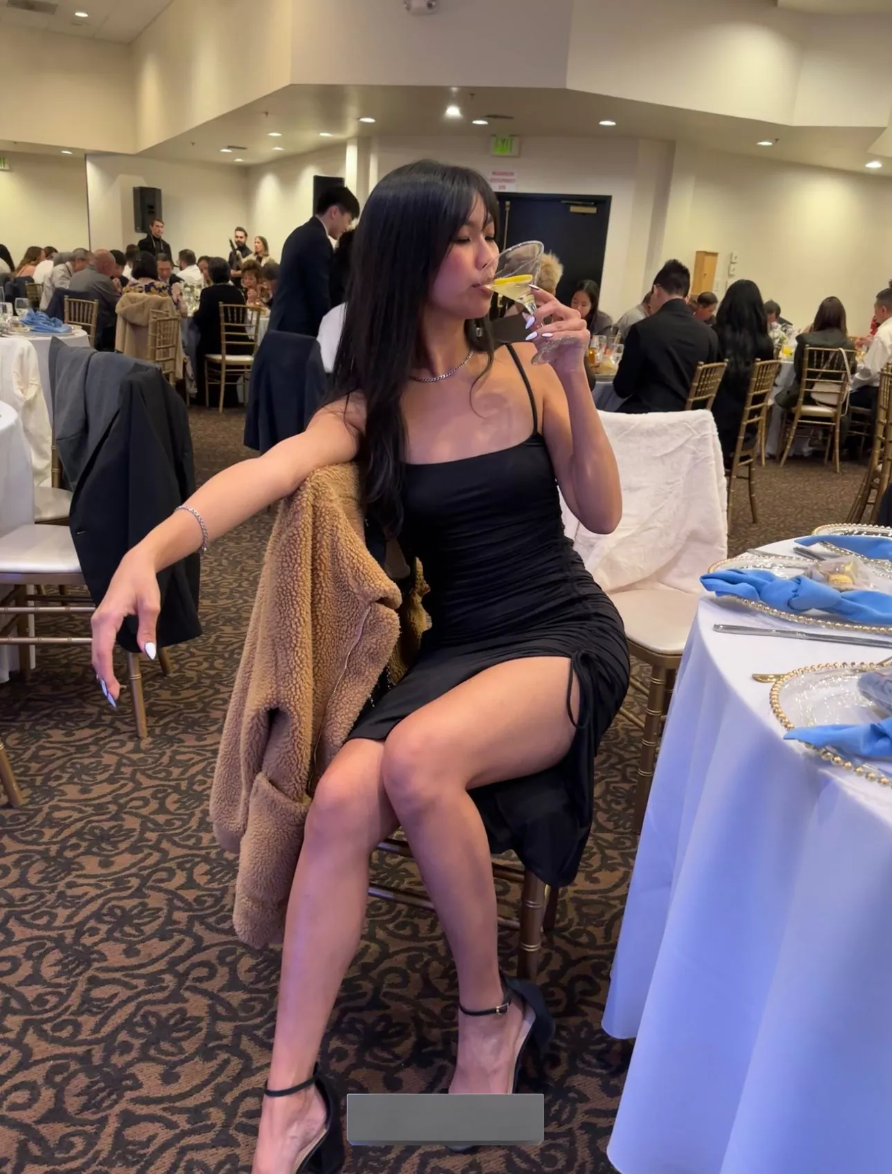 Dressed for cocktails