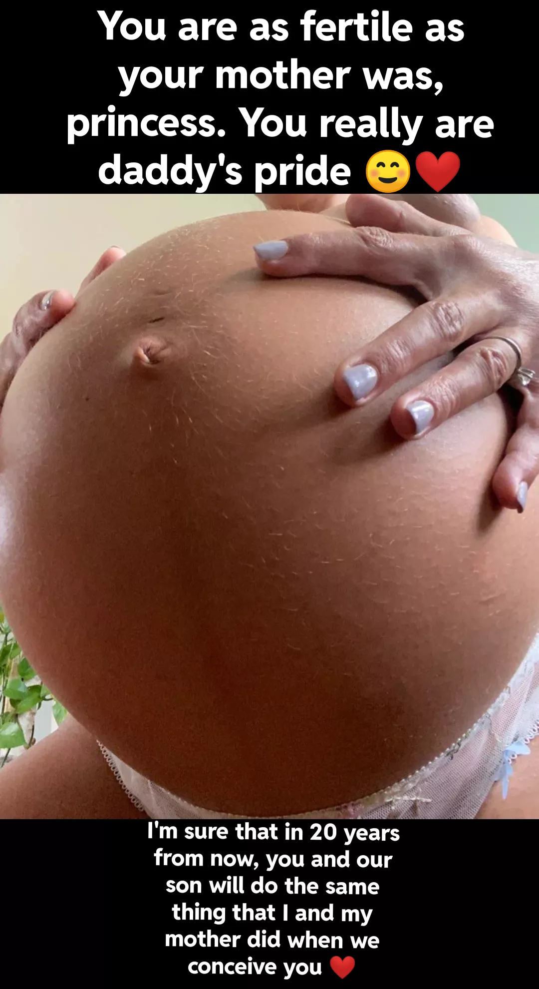 [F/D & implied M/S] Always keeping it in the family 😁😏