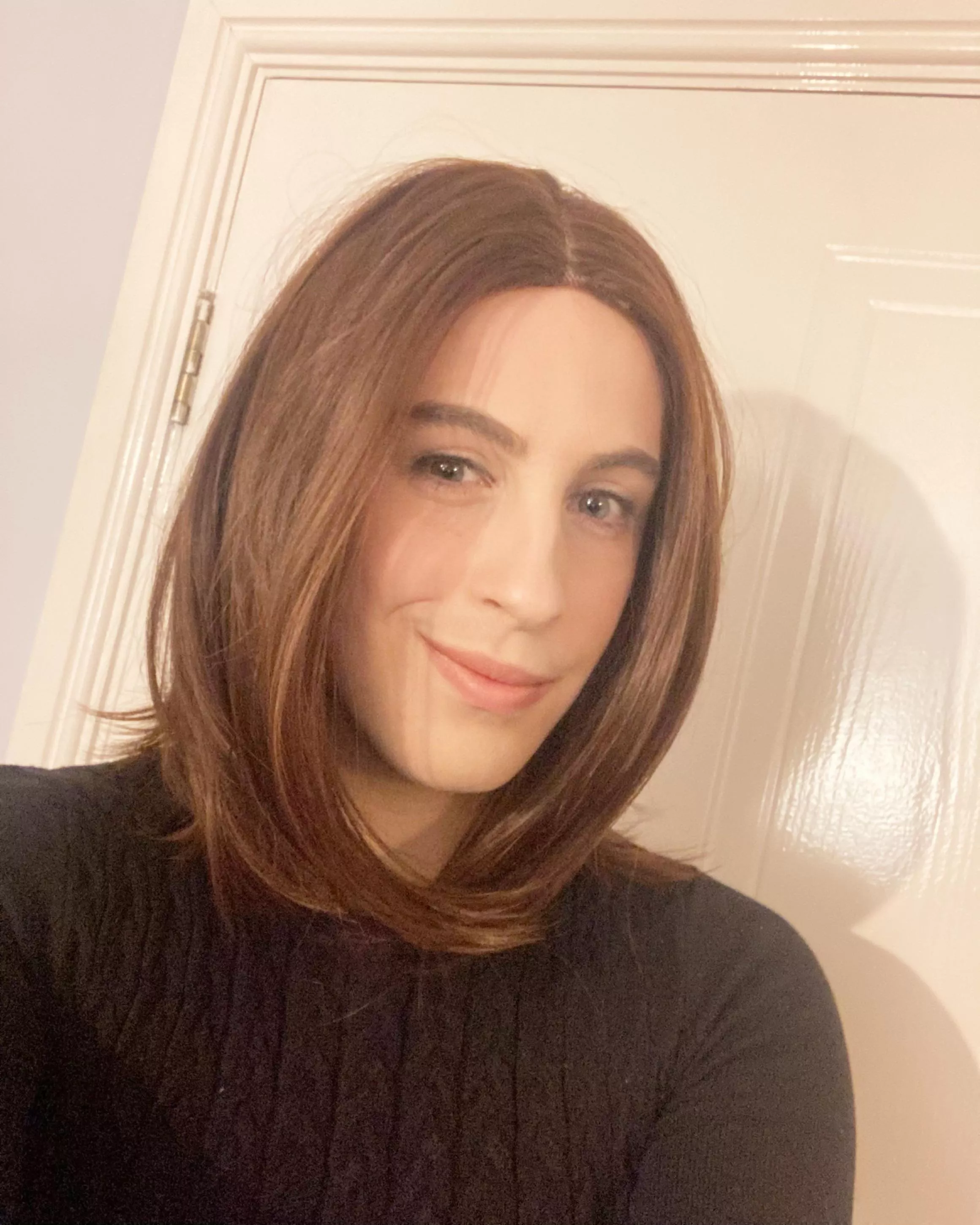 First time with no filter and I actually don’t hate how I look! What do you think?