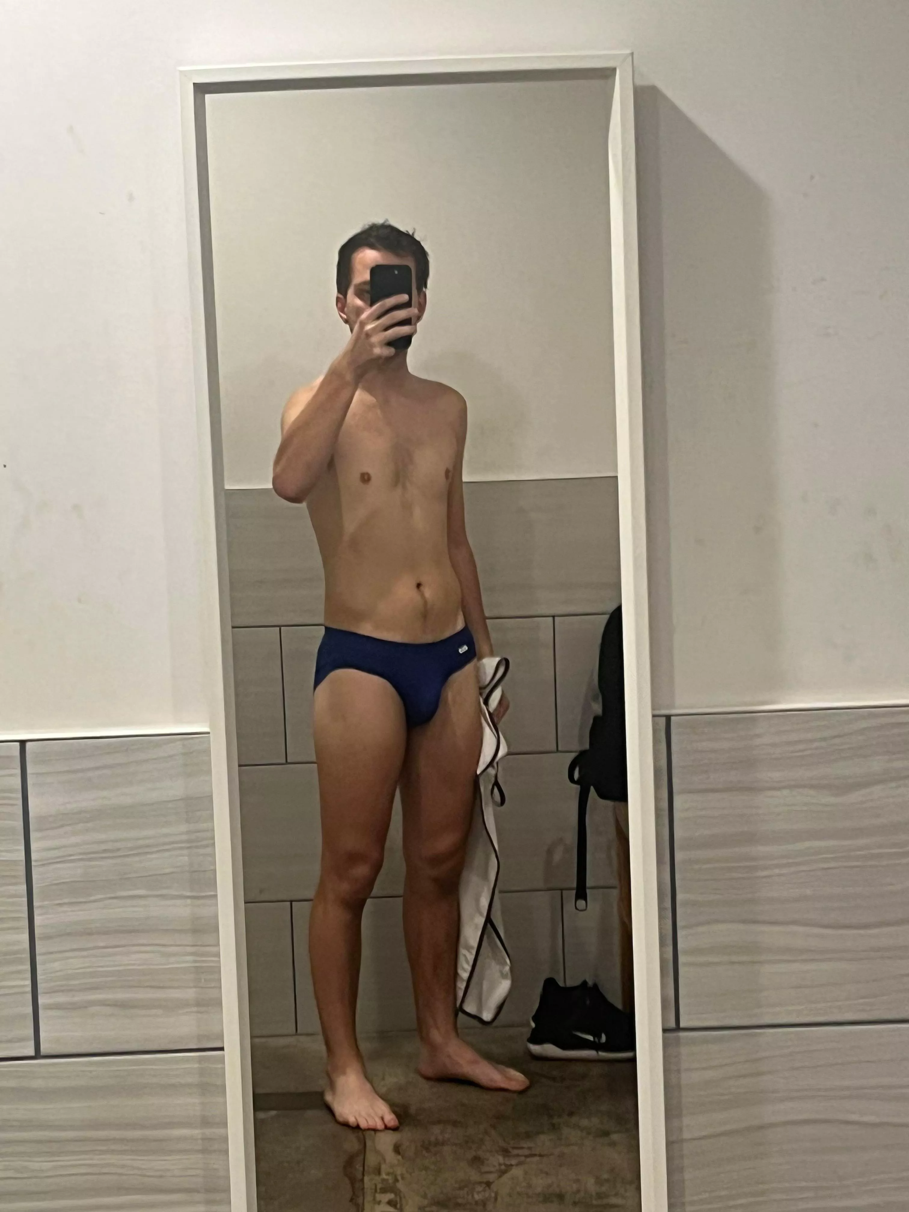 Fresh briefs after a shower