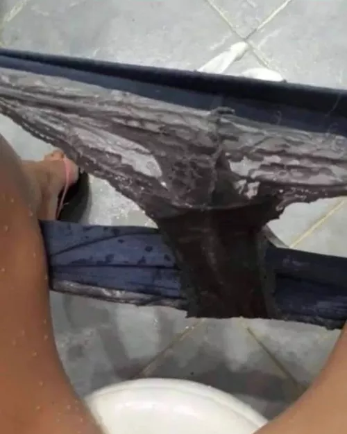 From the bathroom;) [F]