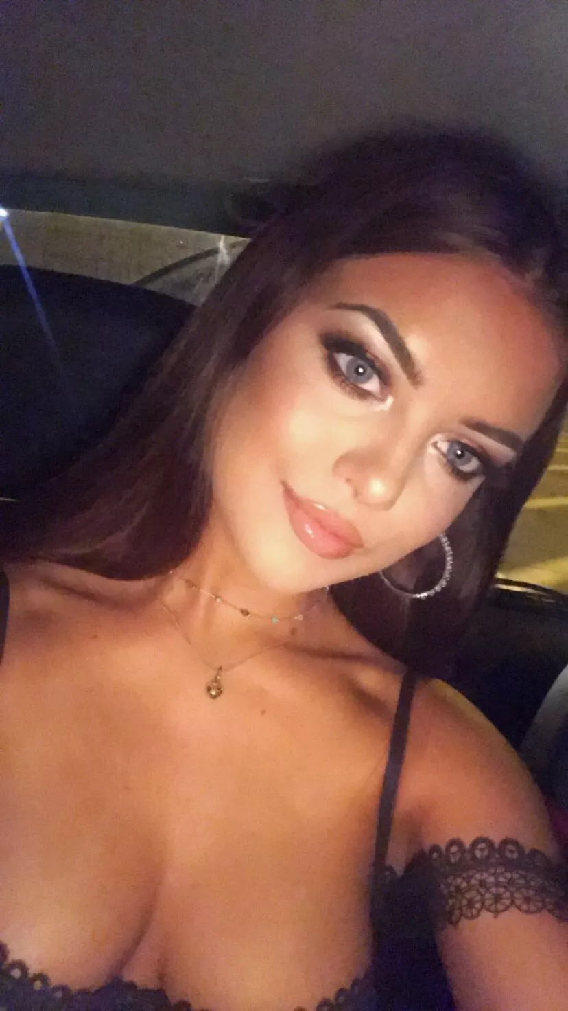 Getting in the car with her