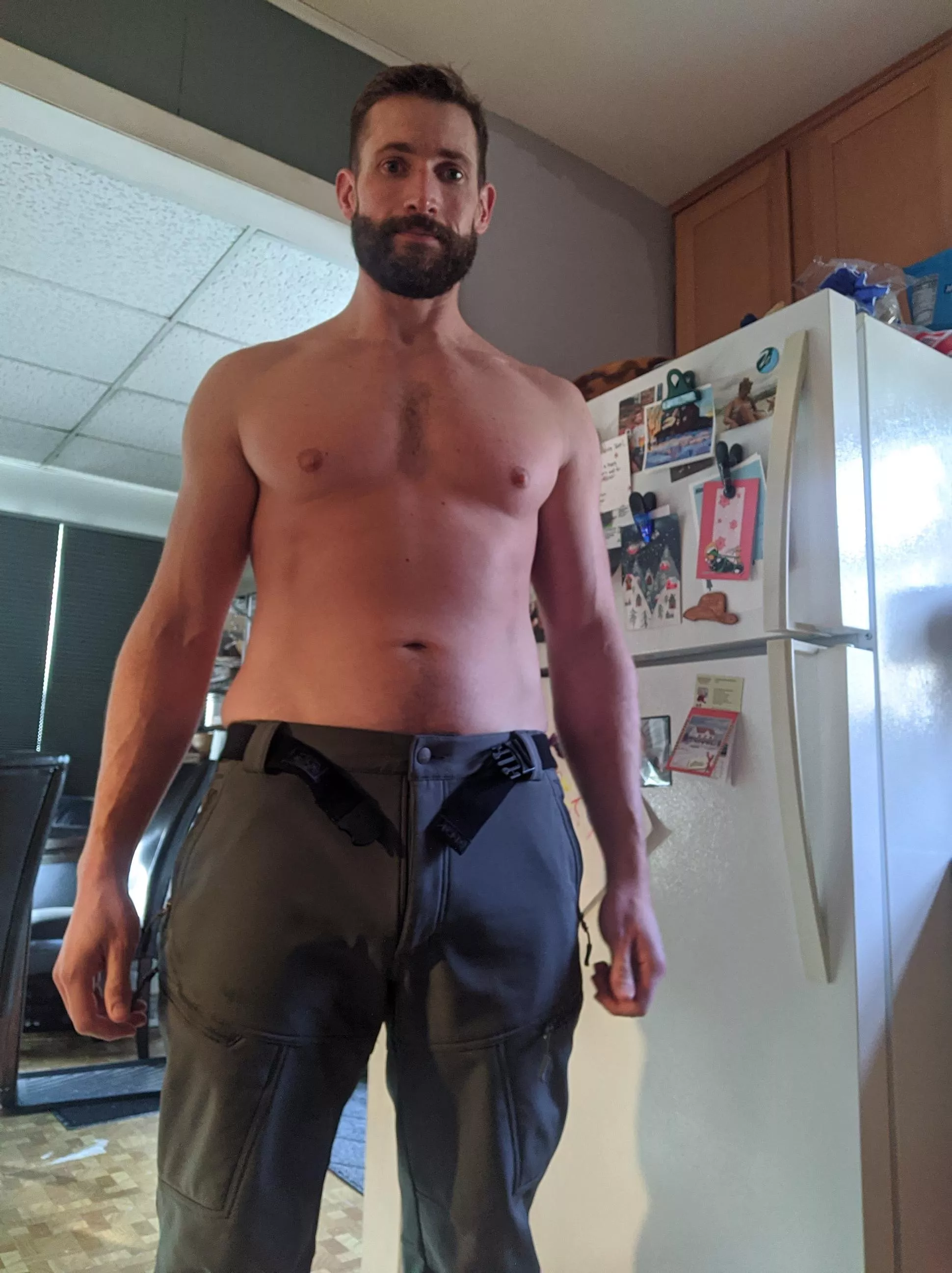 Getting ready for skiing