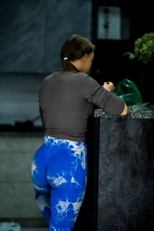 Getting ready for workout