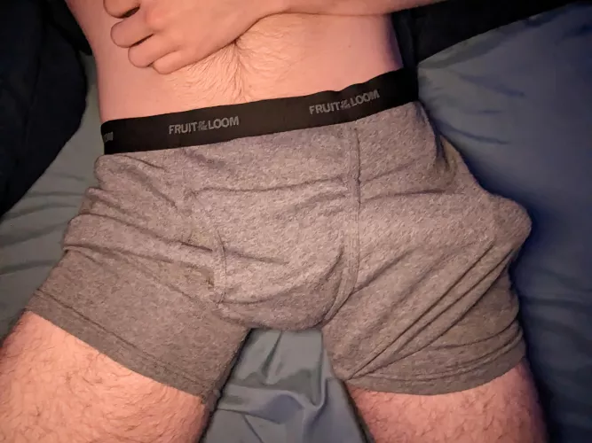 Grey underwear is the best