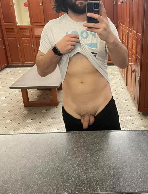 Gym lockers, I was so nervous!! Should I do more?