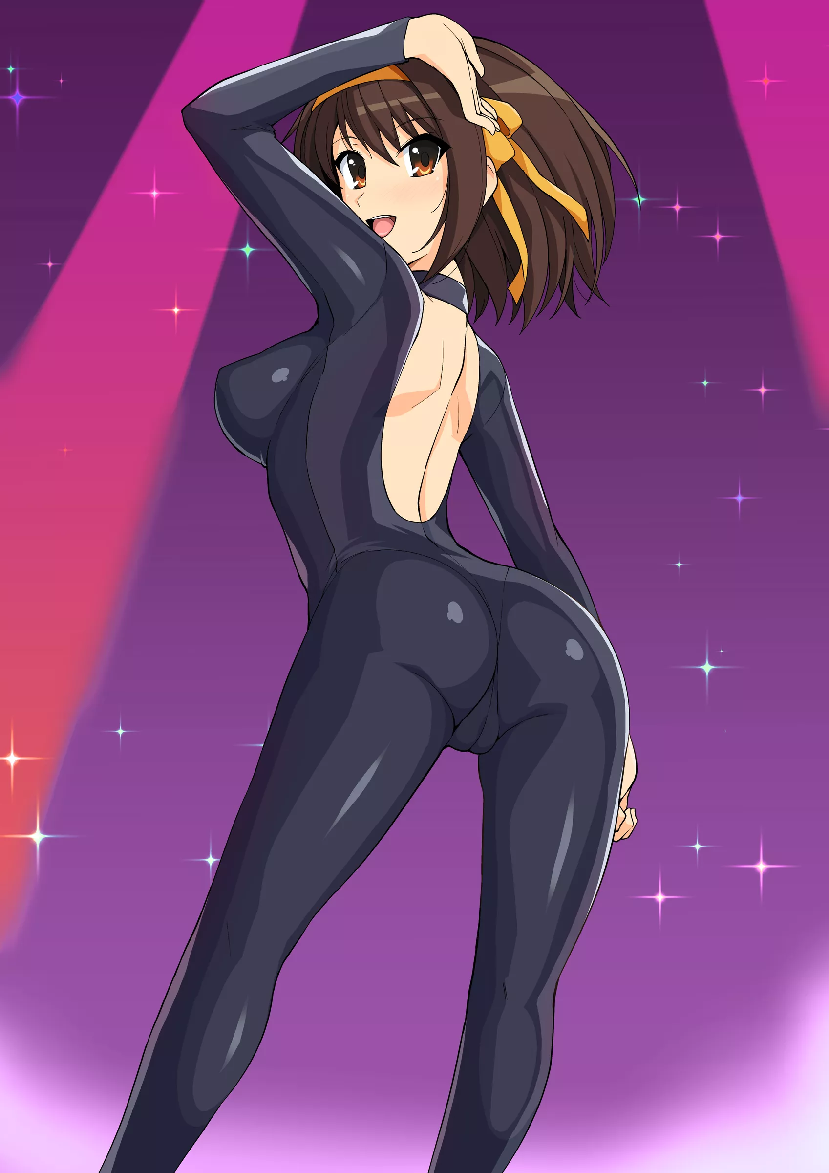 Haruhi Pole Dance (Haruhisky) [The Melancholy of Haruhi Suzumiya]