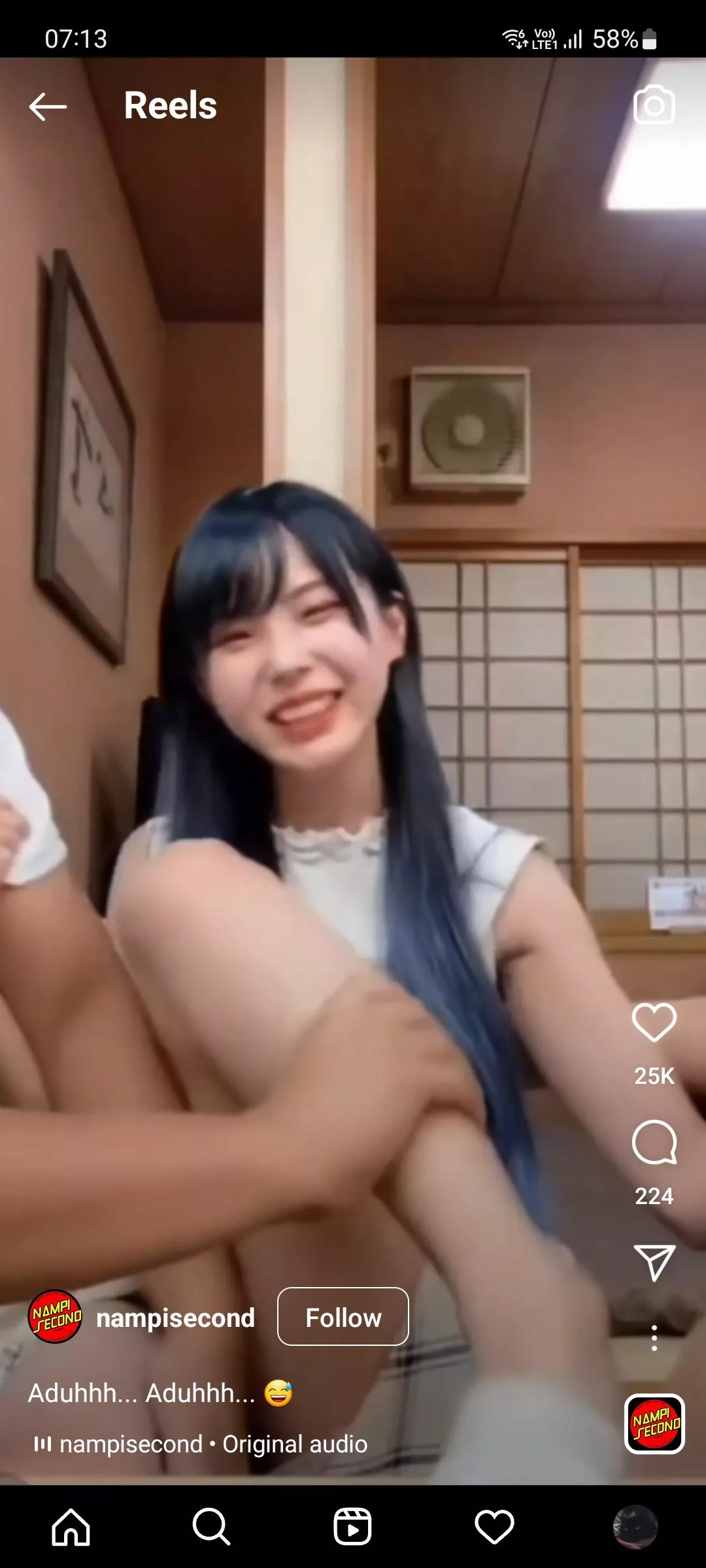 hi. anyone knows the code or her name?