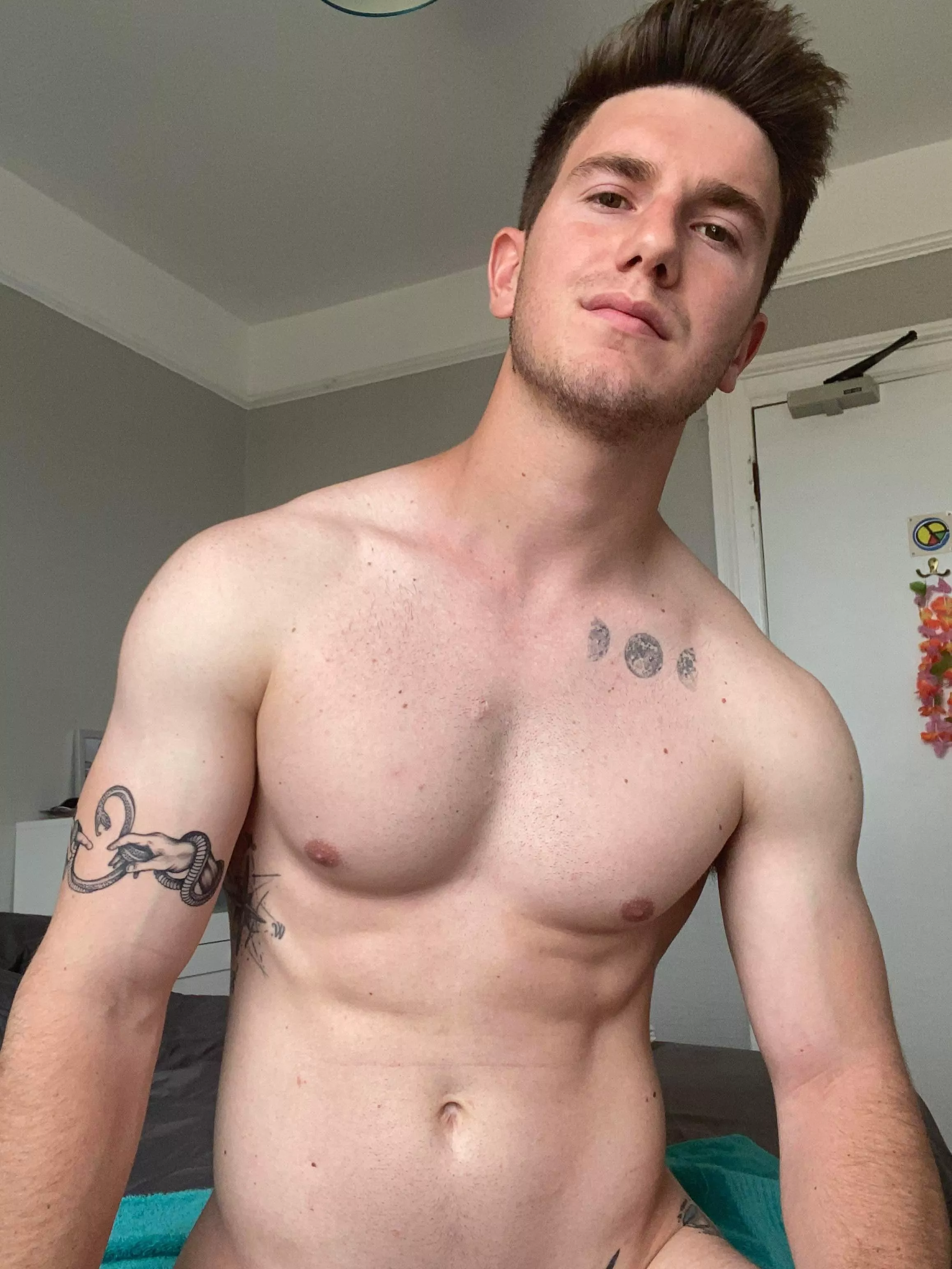 Hope you don’t mind me being naked around the house