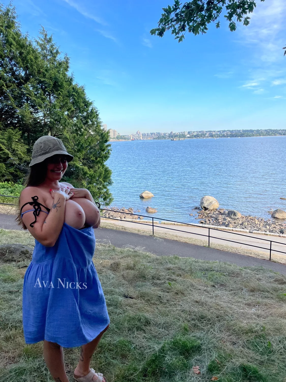 Hope you enjoyed the view. A guy on a bike sure did