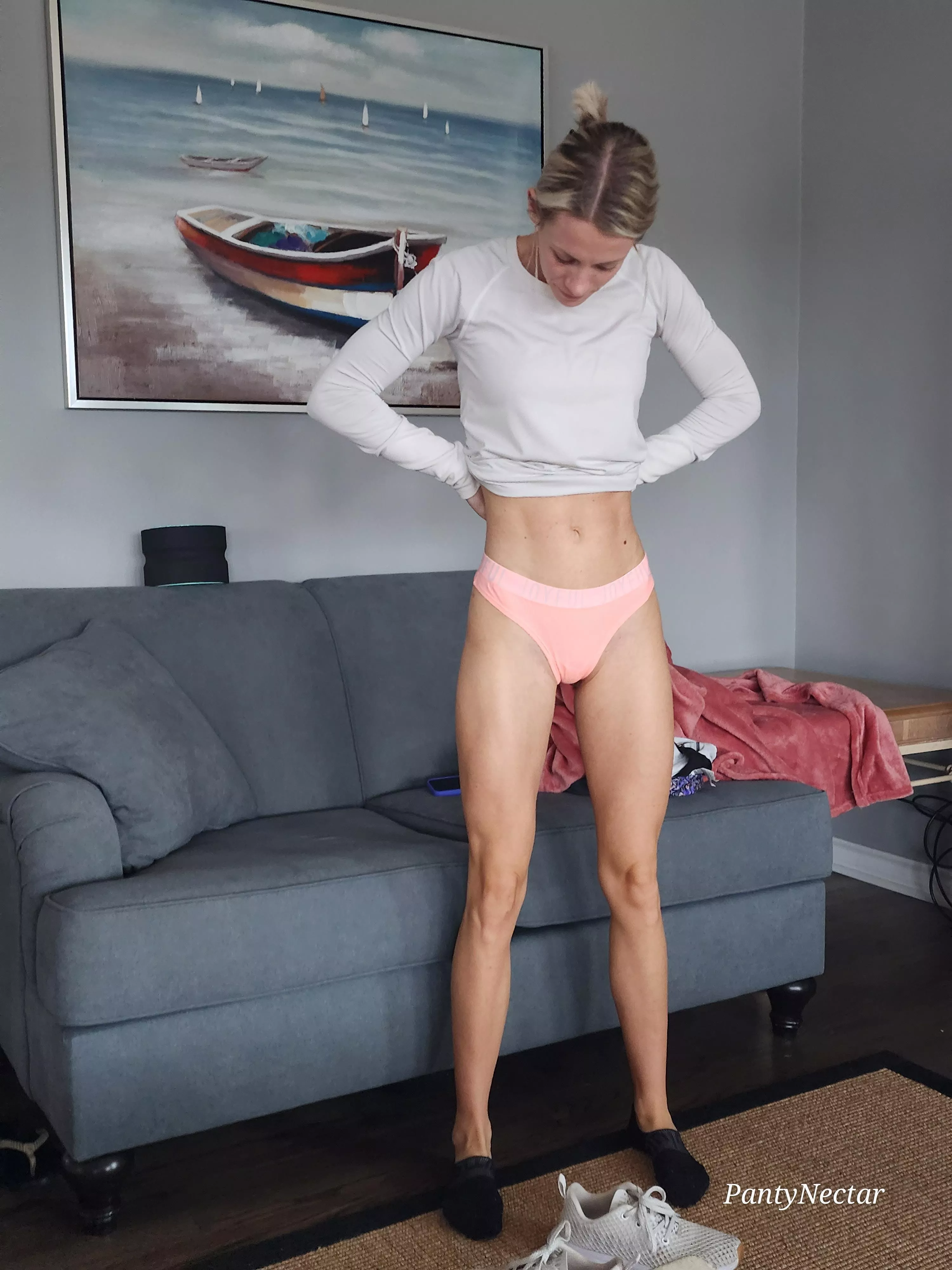 Hope you like my panties and socks combo haha