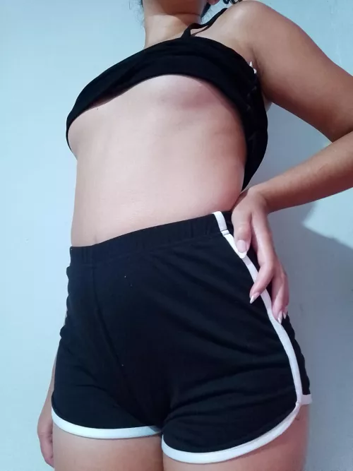 I just wish women could go out topless. It's too hot here