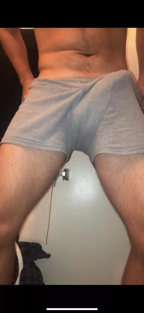 I stretched my underwear a tad bit