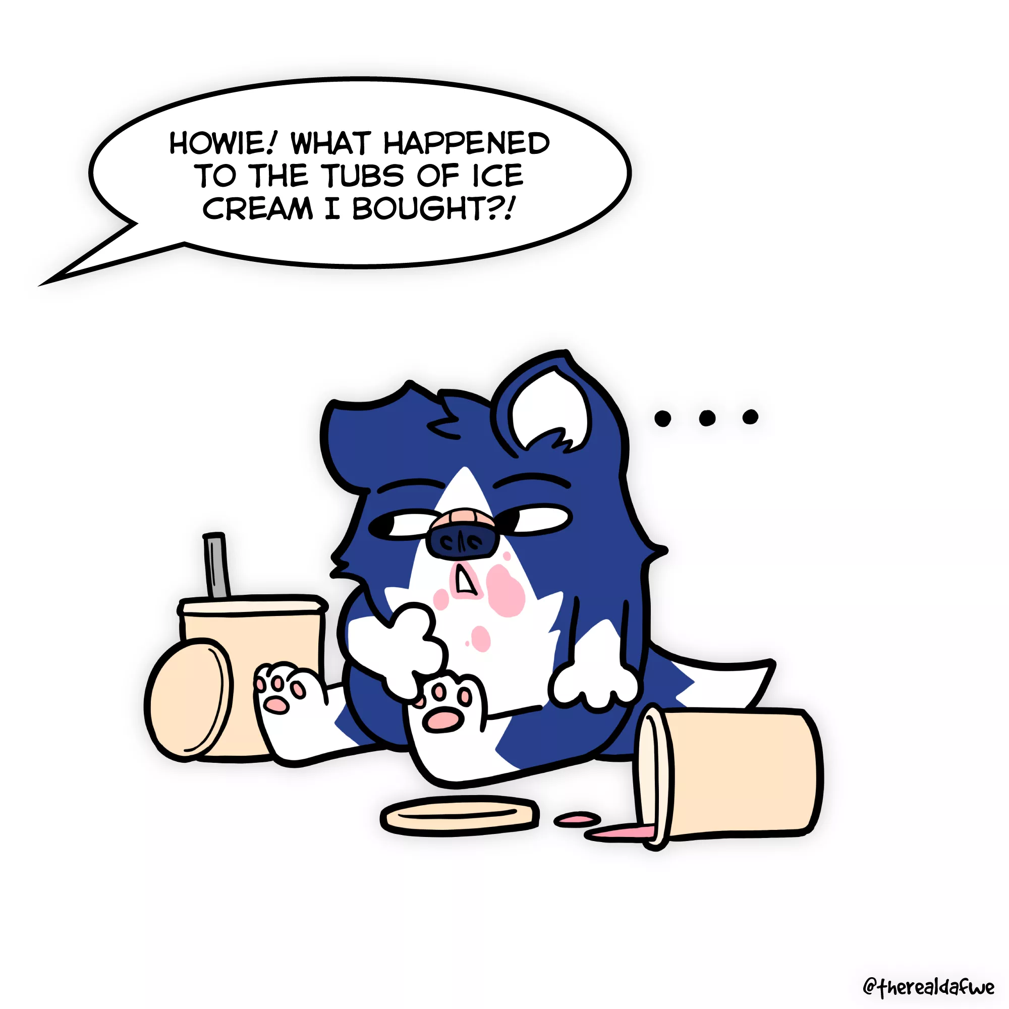 i think i am in trouble... [art by me~]