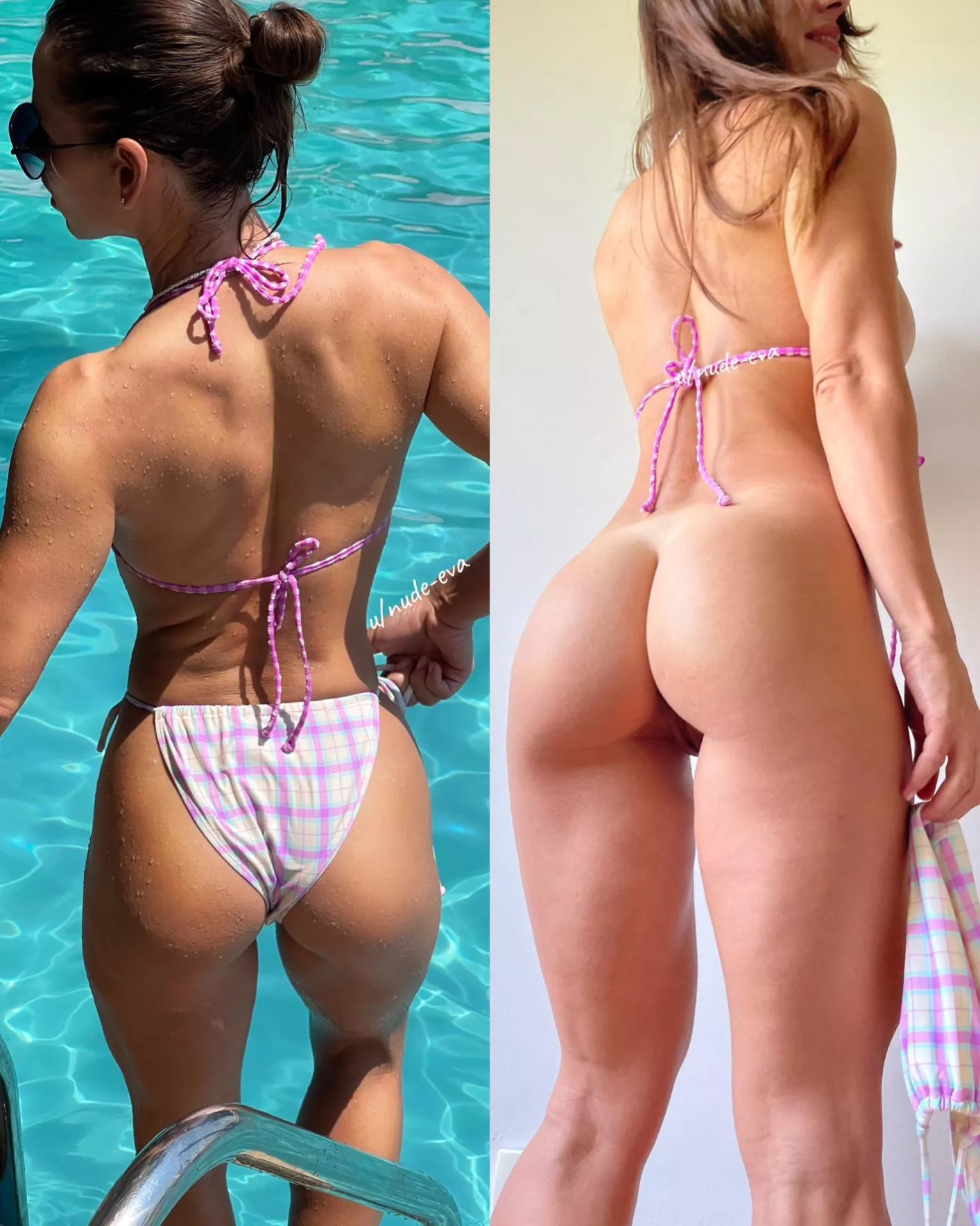 I think this bikini suits me😇