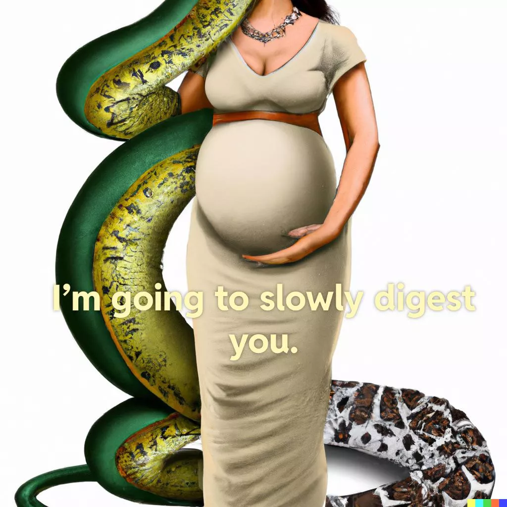 {image}{dialogue} Inside The Snake Goddess