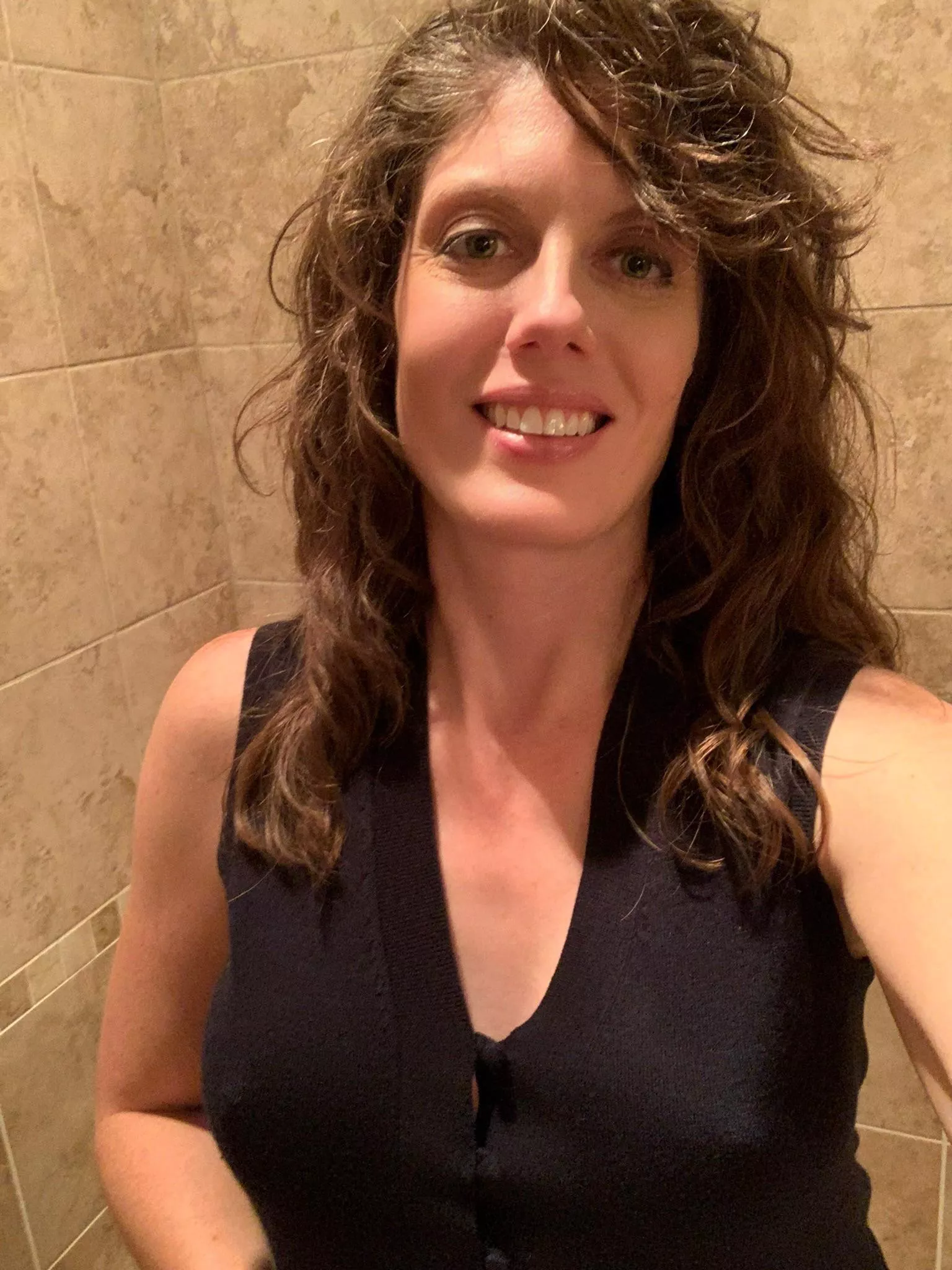 It’s “no bra Thursday” at work